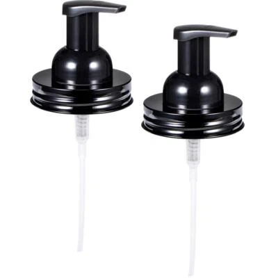 Regular Mouth Mason Jar Soap Dispenser Pumps and Lids Kitchen Bathroom Decor - Image 1 of 4