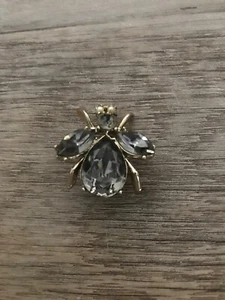 Vintage geflügelte Insekten Anstecknadel Brosche - Bild 1 von 6