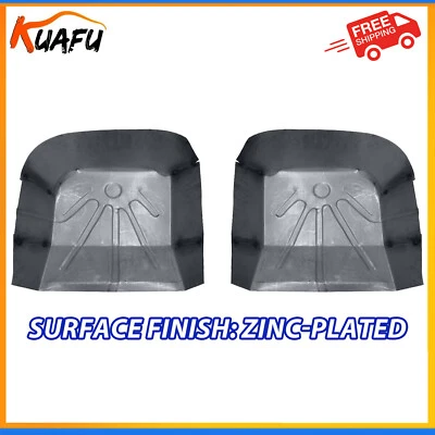 Pair of Rear Floor Pans For 78-88 El Camino,Malibu,Regal,Cutlass,Monte Carlo - Image 1 of 4