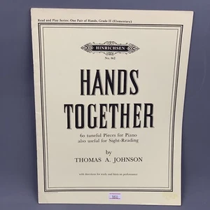 Edition Peters No. 862: HANDS TOGETHER: 60 Tuneful Pieces 🎹 Piano Sheet Music - Picture 1 of 4