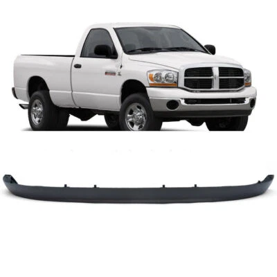 Parachoques delantero negro mate divisor alerón labial para camioneta Dodge Ram DS 02-09 Foto 1 de 3