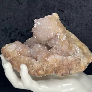 5-1/2” Quality Natural Lavender Pink Amethyst Quartz Crystal Cluster Healing - Picture 1 of 14