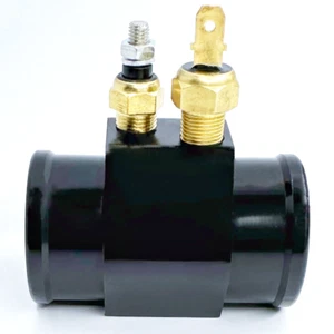 38MM HOSE FITTING RADIATOR FAN 160F GROUND SWITCH TEMPERATURE GAUGE SENDING UNIT - Picture 1 of 7