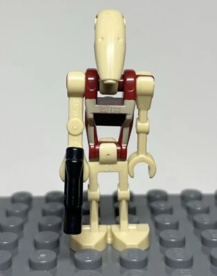 LEGO - SW0347 - STAR WARS - Security Battle Droid - Dark Red Torso - Top Zustand - Bild 1 von 4