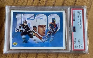 1992 Upper Deck #33 Wayne Gretzky ‘1500’ Los Angeles Kings, Oilers | PSA 10!  - Picture 1 of 8