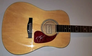 FRANKIE BALLARD Signed New Acoustic Guitar Sunshine & Whiskey Helluva Life w/COA - Picture 1 of 3