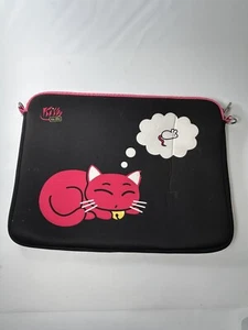KITTY TO GO Digittrade Designer Notebook Sleeve 15.4" Laptop Cover neoprene - Picture 1 of 12