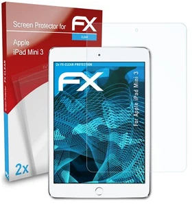 atFoliX 2x Película Protectora para Apple iPad Mini 3 transparente - Imagen 1 de 9