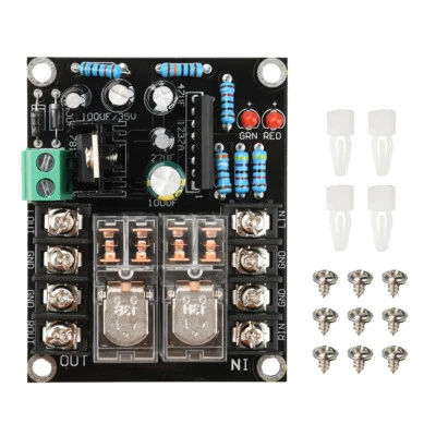 UPC1237 Stereo Speaker Protection Board Delay Boot Circuit Module 12-18V 300W*2 - Image 1 of 4
