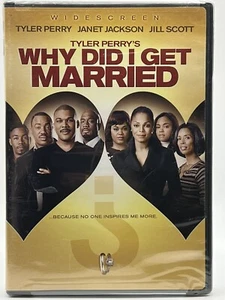 Tyler Perry's Why Did I Get Married (2007) Brand New DVD Janet Jackson Widesreen - Picture 1 of 3