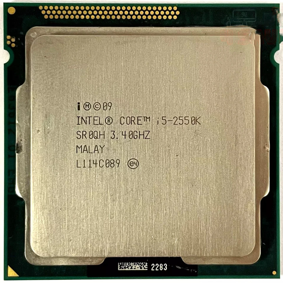 Intel Core i5-2550K CPU Quad Core 3.4GHz 4-Thread 6M SR0QH LGA 1155 Processor - Image 1 of 2