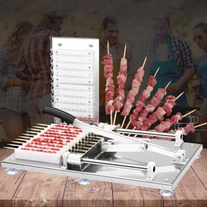 Manual Mutton Kebab Skewer String Making Machine Meat Skewer Barbecue BBQ Tool - Picture 1 of 14