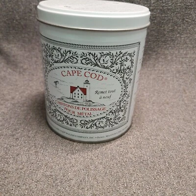 Cape Cod vorbefeuchtetes Metall Poliertuch in Dose LEER - Bild 1 von 4