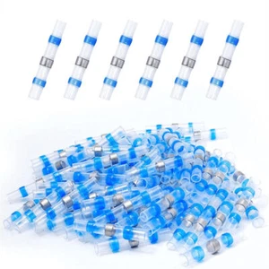 50Pcs Heat Shrink Soldering Seal Sleeve Splice Terminal Wire Connector 16-14AWG - Picture 1 of 8