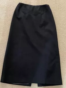 Harve Bernard black pencil skirt lined Size 2P - Picture 1 of 5