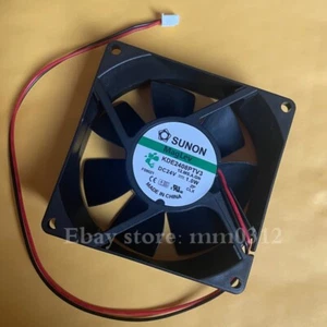 SUNON KDE2408PTV3 8025 24V 1.0W 8CM double ball inverter cooling fan - Picture 1 of 2