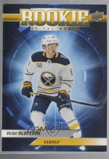 2019 Game Dated Moments of the Month Achievements Victor Olofsson #R-3 Rookie RC