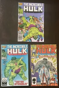INCREDIBLE HULK #322, 323, 324. Fumetto Marvel dell'età del rame. Vendicatori. Spedizione gratuita - Foto 1 di 17