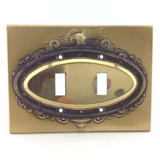 BrassSmith House - SP-2B - Federal Eagle 2 Switch Plate Cover