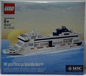 Lego Promotional: MSC Cruise Ship #40318 {Exclusive Set Brand New Sealed Box} - Picture 1 of 6