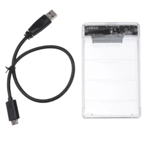2 .5 Tragbare Festplatte 2,5 Zoll Festplattengehäuse SSD-Gehäuse - Afbeelding 1 van 12