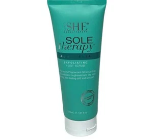 2 x She Aromatherapy Sole Therapy Australia Exfoliating Foot Scrub 225 ml OM SHE - Picture 1 of 1