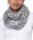 $45 Inc International Concepts Popcorn Speckled Infinity Scarf Gray Size Osfa