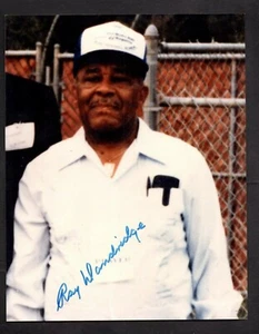 Ray Dandridge Negro League signed Autogramm 8 x 10 Foto VERSAND IST KOSTENLOS - Bild 1 von 1