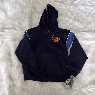 NUEVO CON ETIQUETAS Atlanta Thrashers Juvenil Sudadera con Capucha Reebok Talla Mediana 5/6 Cremallera Chaqueta Foto 1 de 3