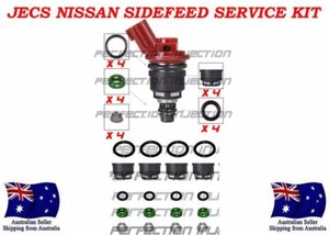 NISSAN SIDE FEED INJECTOR SERVICE REBUILD KIT N14 N15 S13 S14 S15 SR20DET SR20DE - Picture 1 of 1
