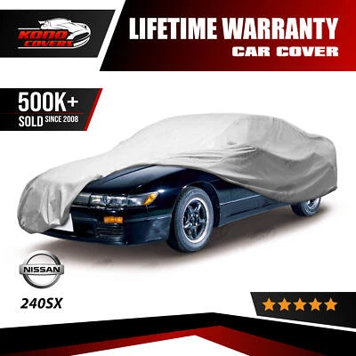 Cubierta de coche de 4 capas para Nissan 240Sx cupé 1989 1990 1991 1992 1993 1995 1996 1997 Foto 1 de 4