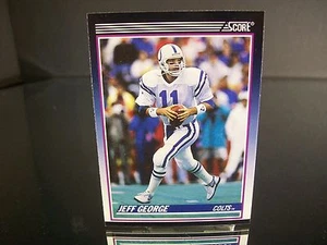 Rare Jeff George Score 1990 Card #78T Indianapolis Colts NFL Football - Picture 1 of 1