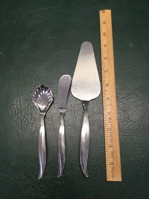 3 Pcs Carl Mertens Germany Ronosil Stainless CMR27 ~ Swirl by Treasure Chest - Image 1 of 4