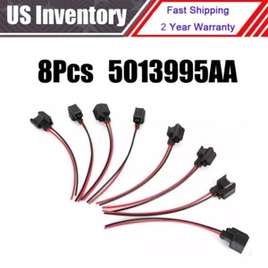 8x Fuel Injector Harness Connector for Ford Jeep GMC IP1344 S824 S-824 5013995AA - Foto 1 di 8