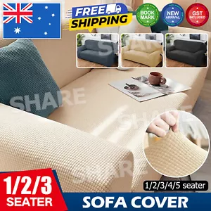 Super Stretch Couch Covers Sofa Covers Slip Covers Soft Thick 1/2/3/4 Seater - Picture 1 of 13