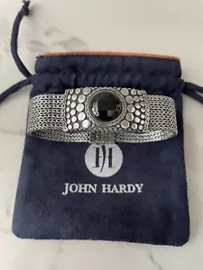 John Hardy Bracelet Sterling Dot Large Bracelet 8" Men Women - Picture 1 of 12