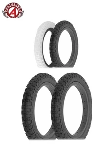 ALTALINE PERFORMANCE BICYCLE WIRE BEAD 14 x 2.125 COMP III BMX BLACK OR WHITE. - Picture 1 of 3