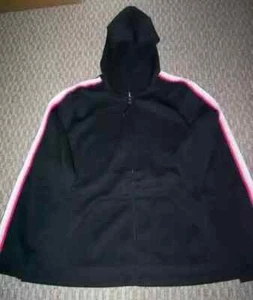 NWT VENEZIA SPORT BLACK COLOR STRIPE JACKET WOMEN'S PLUS SZ 14 16 18 20 - Picture 1 of 1