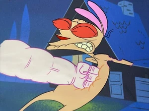 Ren And Stimpy Animation Cel Background Nickelodeon Cartoon Art Autograph MT - Picture 1 of 3