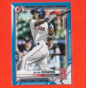 2021 Bowman Draft Baseball #BD-177 Jeter Downs Blue /150 - Bild 1 von 1