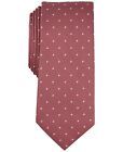 Alfani Men's Utopia Dot Tie Coral Pink One Size Necktie
