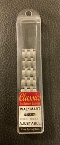Neu Speidel Express Classics 176WR Peg 9-4 silber Edelstahl Uhrenarmband - Bild 1 von 2