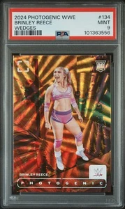 #’d/49 2024 WWE Photogenic Brinley Reece RC Wedges PSA 9 NXT Rookie - Imagen 1 de 1