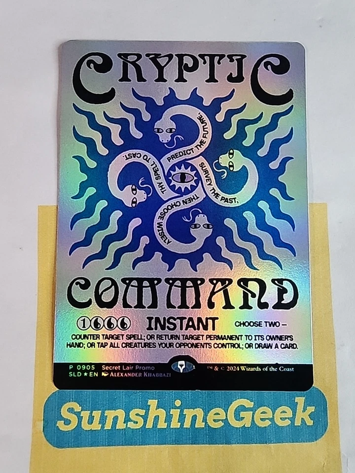 Cryptic Command (Rainbow Foil) Secret Lair Drop Foil - Image 1 of 3