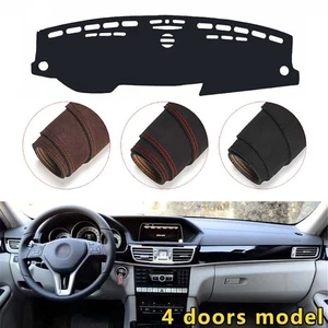 Console Dashboard Suede Mat Protector Sunshield Cover For Mercedes E Class W212 - Picture 1 of 10