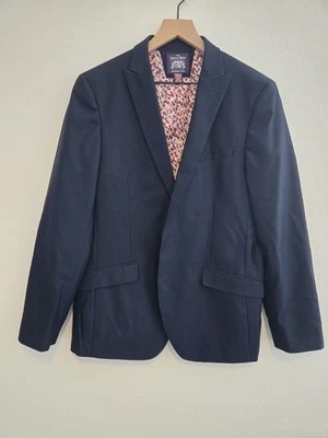 Chaqueta Blazer Abrigo Deportivo The Savile Row Company London Para Hombres Azul Marino 40R Foto 1 de 4