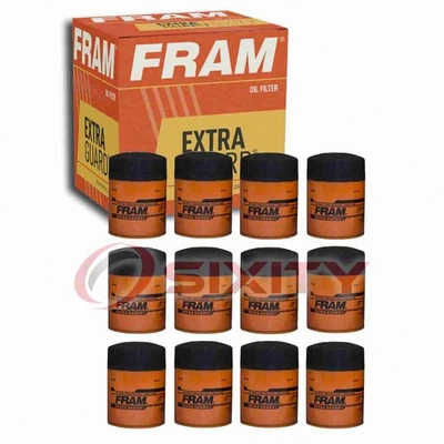 Filtros de aceite de motor FRAM Extra Guard PH11 12 piezas para TL30005 PO33 PF1127 LF136 wf Foto 1 de 4