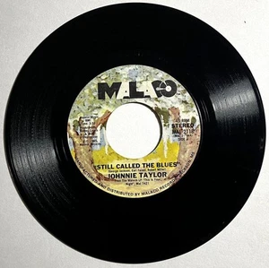 JOHNNIE TAYLOR She's Cheating On Me ~ 1985 45rpm Record - Picture 1 of 1