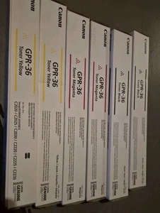 Canon OEM gpr-36 Total 6 (2 BLACK, Magenta, Yellow) C2200/C2020 Series - Photo 1/1