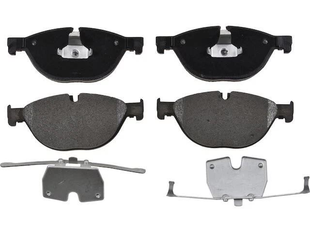 Front Brake Pad Set For 2013-2019 BMW 650i Gran Coupe 2014 2015 2016 TW622JT - Image 1 of 1